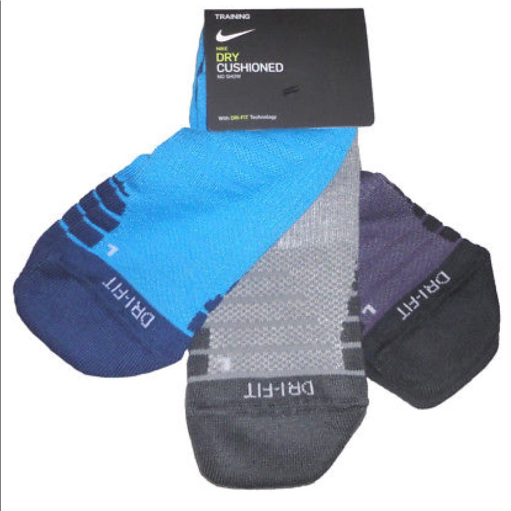 🧦Nike Dry Cushioned No Show Socks (3P)